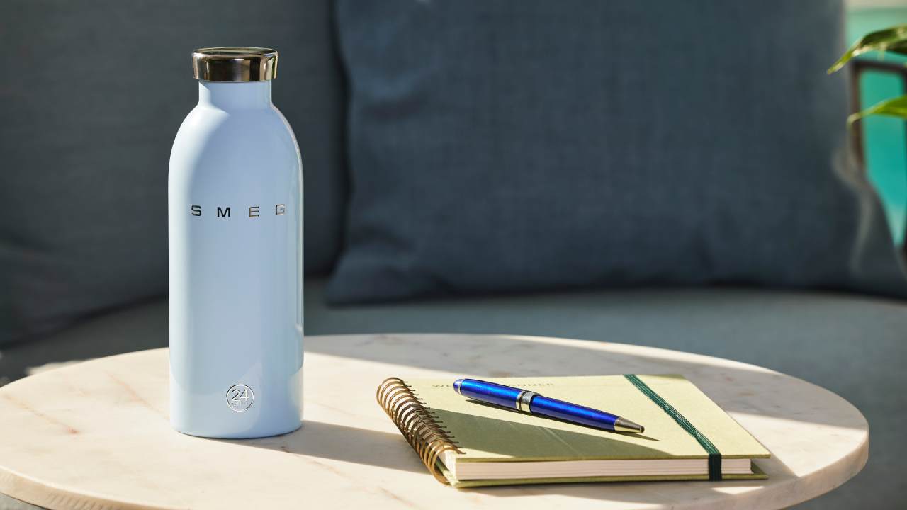 Smeg teams up with 24Bottles on stylish, eco-conscious water bottles