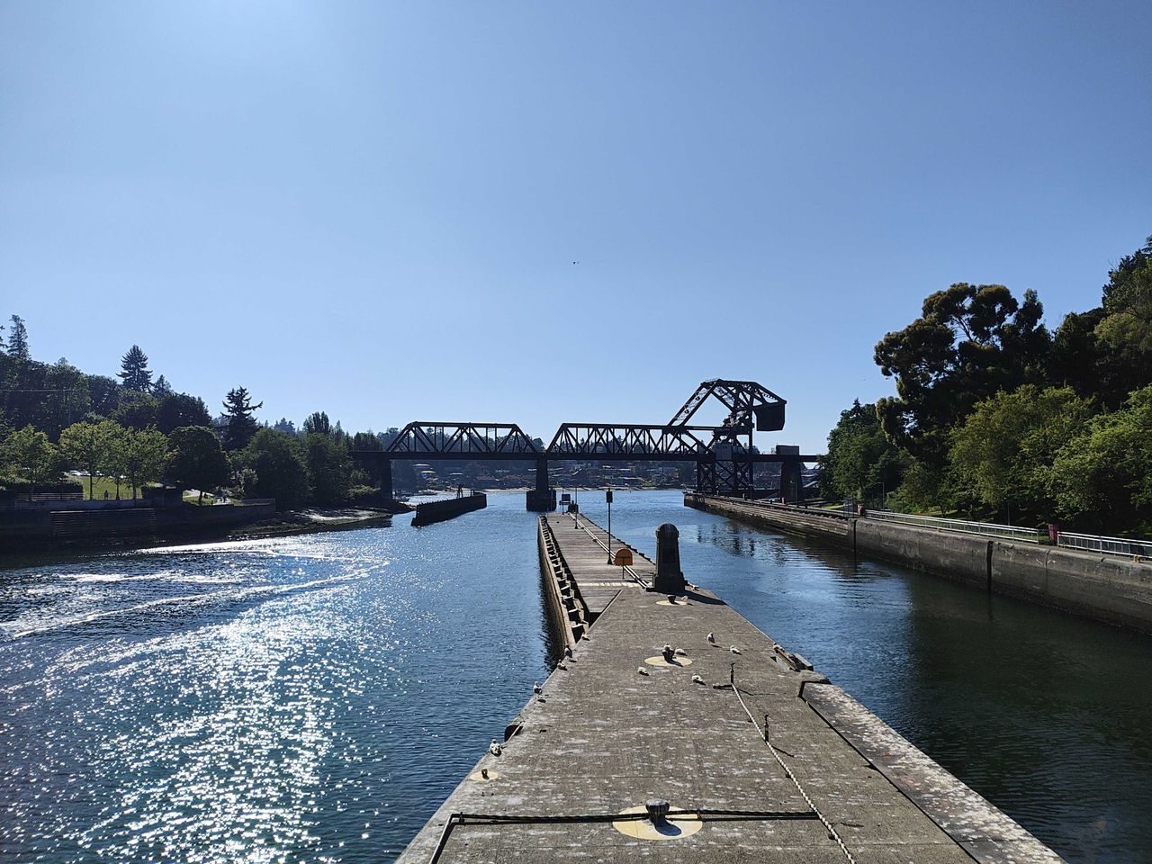 Train bridge