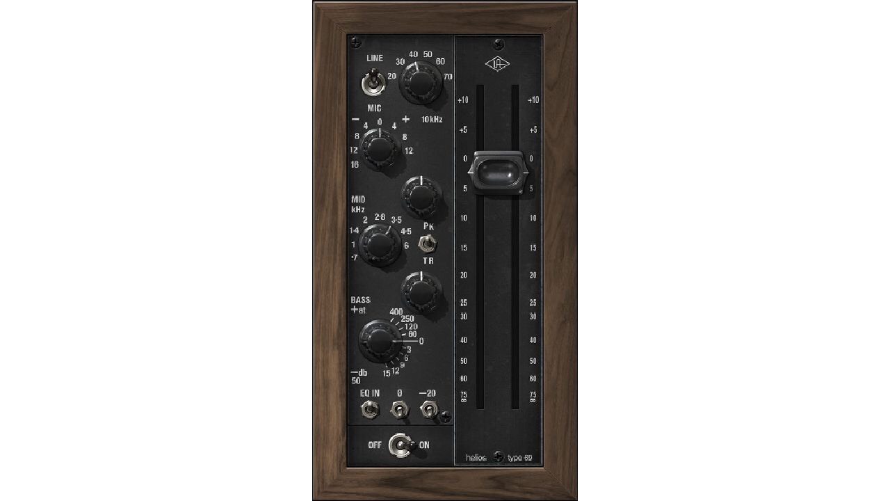 Universal Audio's Helios Type 69 is another go-to emulation for Butch Walker
