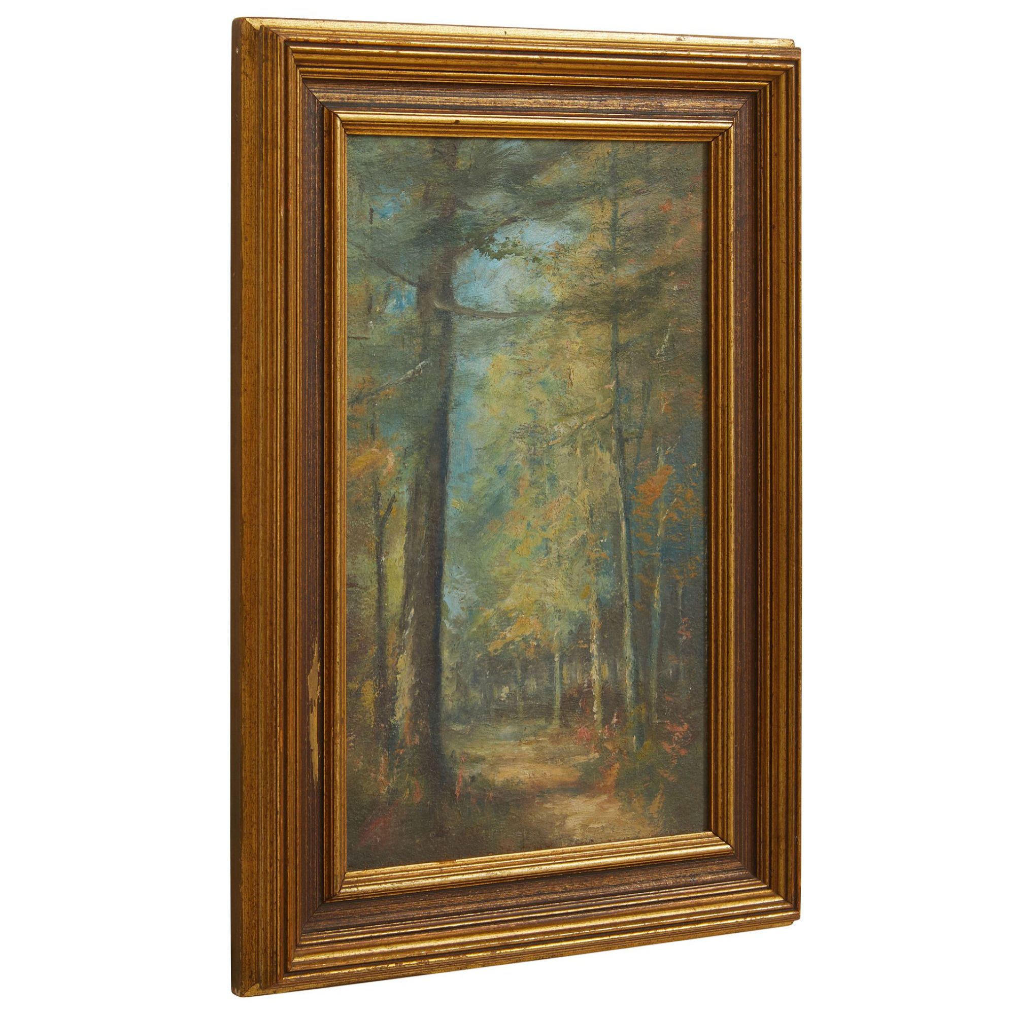 Vintage Wall Art Framed landscape wooded