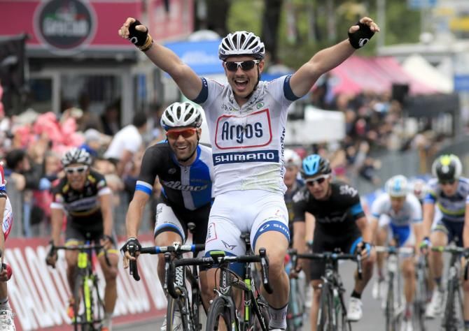John Degenkolb (Team Argos-Shimano) triumphed in the fifth stage of the Giro d'Italia