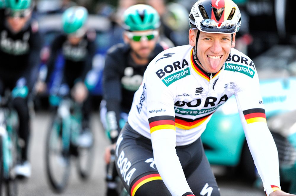 Pascal Ackermann is back in his German champion's jersey