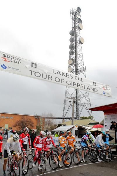 Stage 7 of the Tour of Gippsland about to get underway