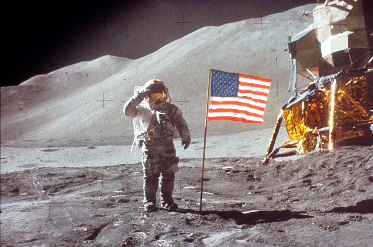 The first lunar landing: just one of America&amp;#039;s finest achievements.