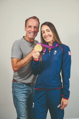 Dani Rowe and her dad Trevor King