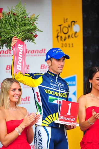 Marco Marcato (Vacansoleil-DCM Pro Cycling Team) is most combative for the day