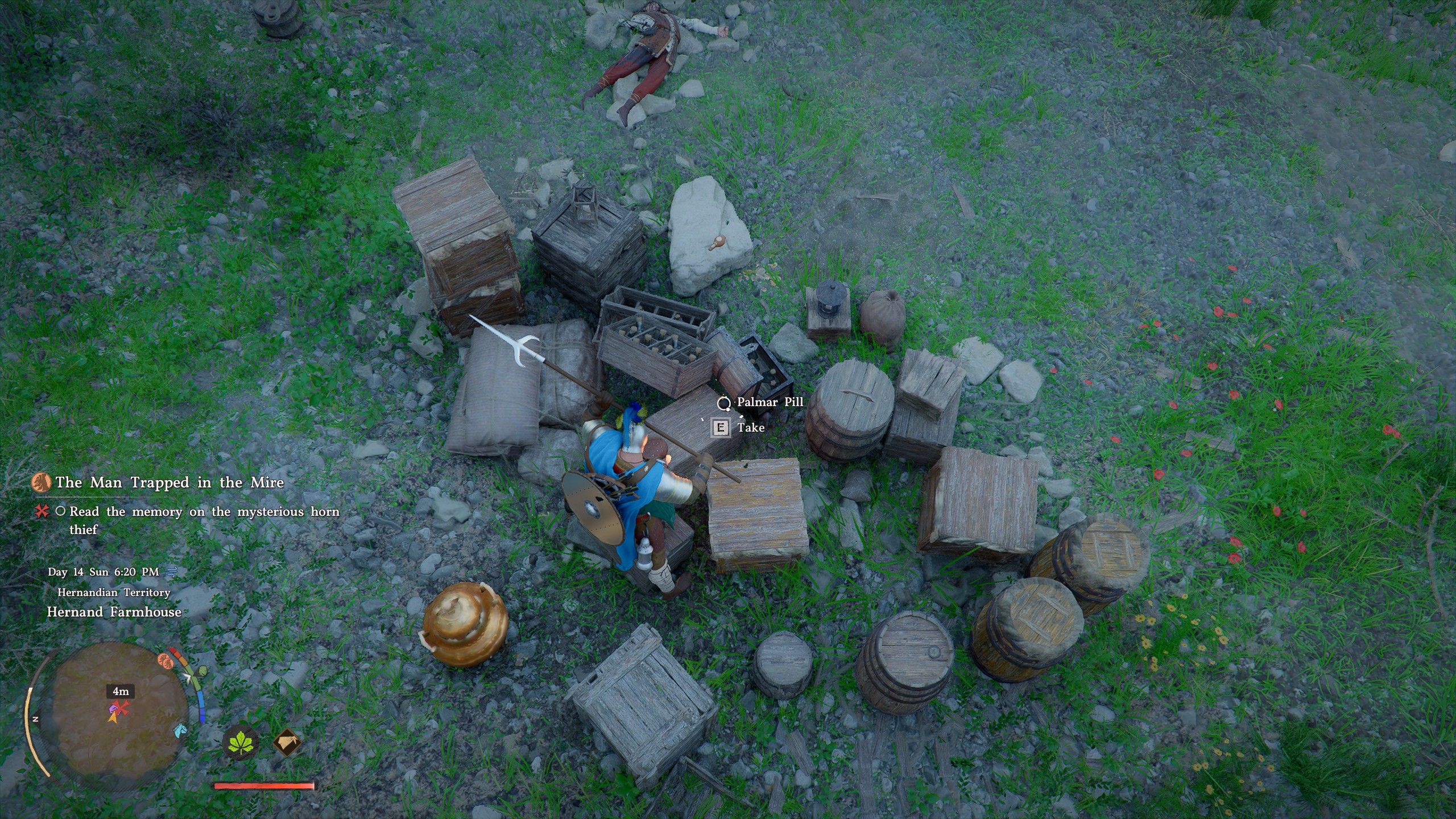 Crimson Desert tips - Palmar pill