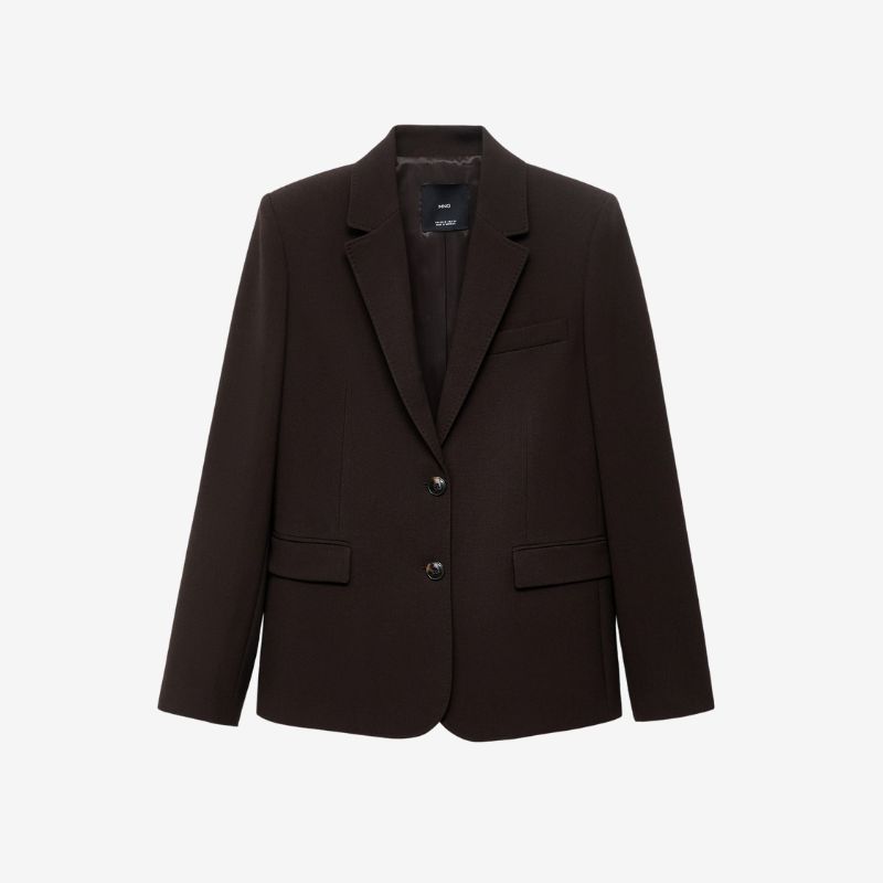 Image of brown blazer