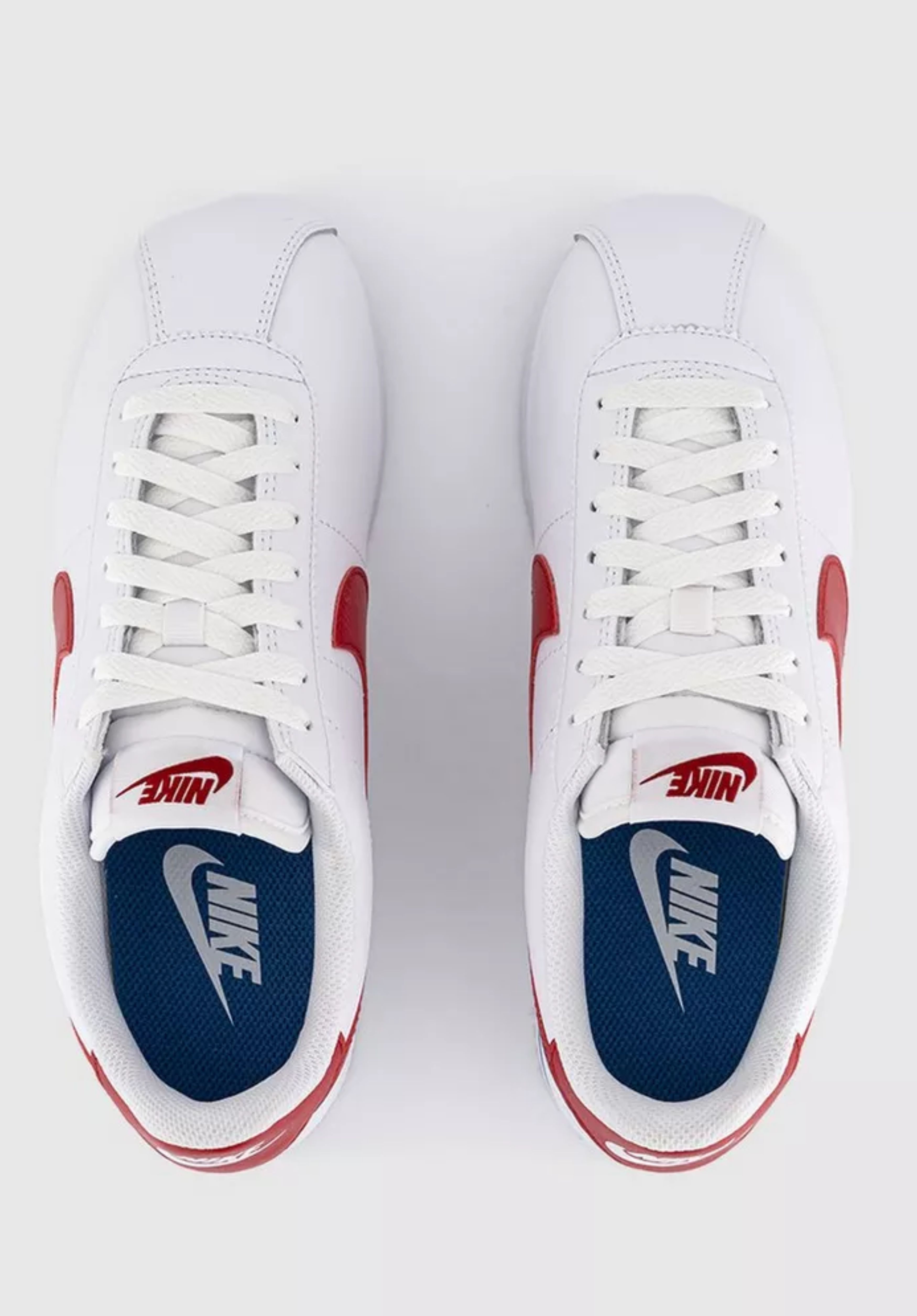 Nike Cortez trainers from above 