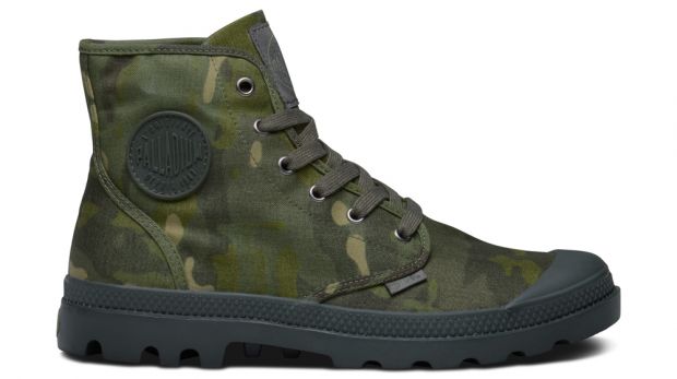 Palladium Pampa hi camo boots