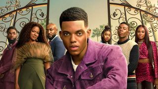 Bel-Air season 2 poster features the main cast with Will (Jabari Banks) front and center