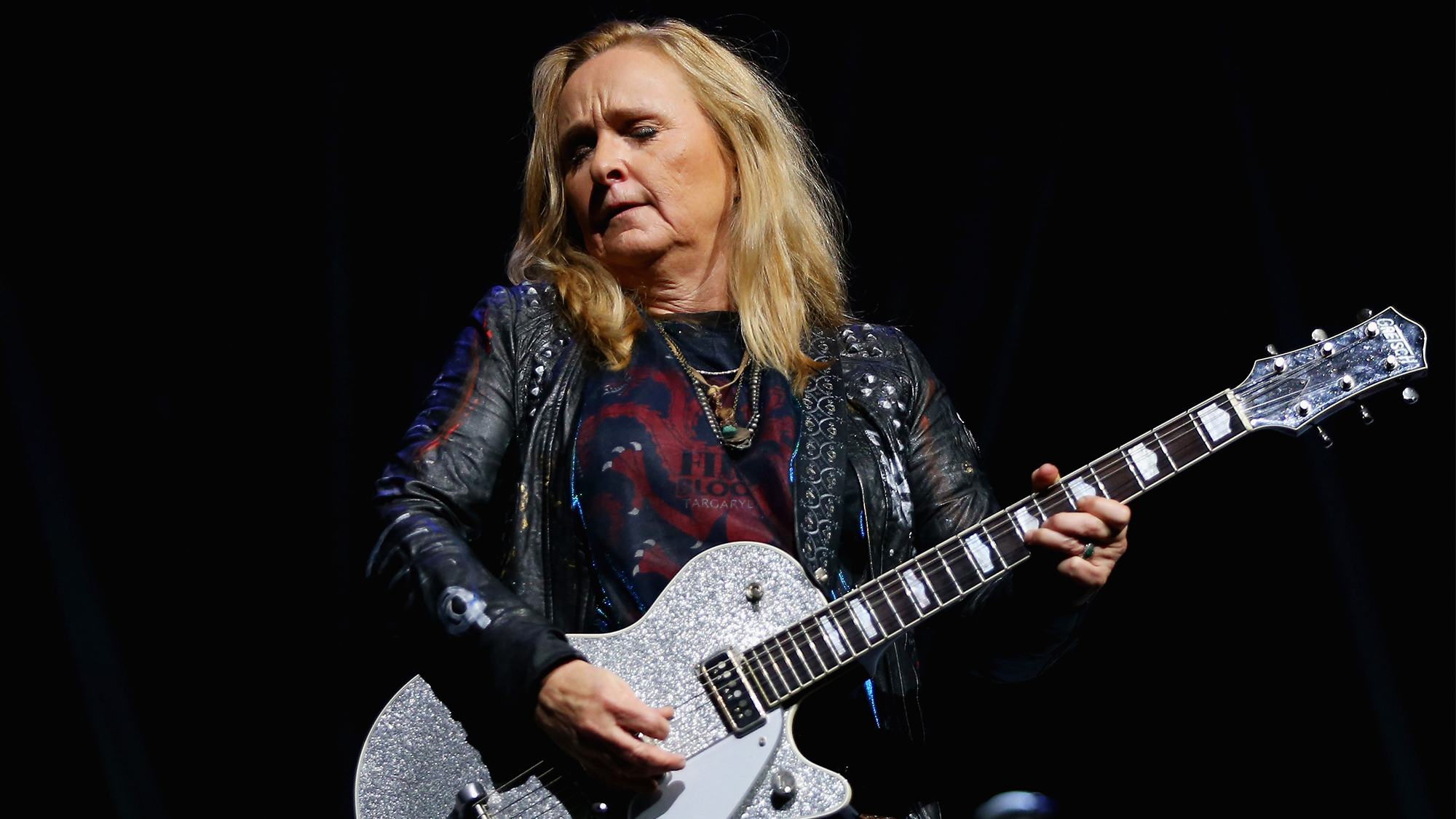 Etheridge said her first electric guitar was a 1978 Gibson Les Paul Custom.&amp;ldquo;The heaviest thing you can imagine.&amp;rdquo;