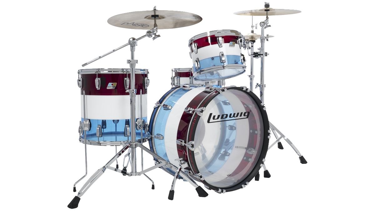 Ludwig Vistalite 50th anniversary finishes