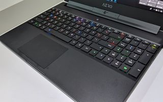 Aero 15 keyboard