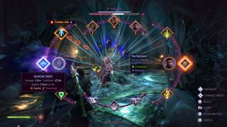 Dragon Age: The Veilguard preview — Ability Wheel combo.