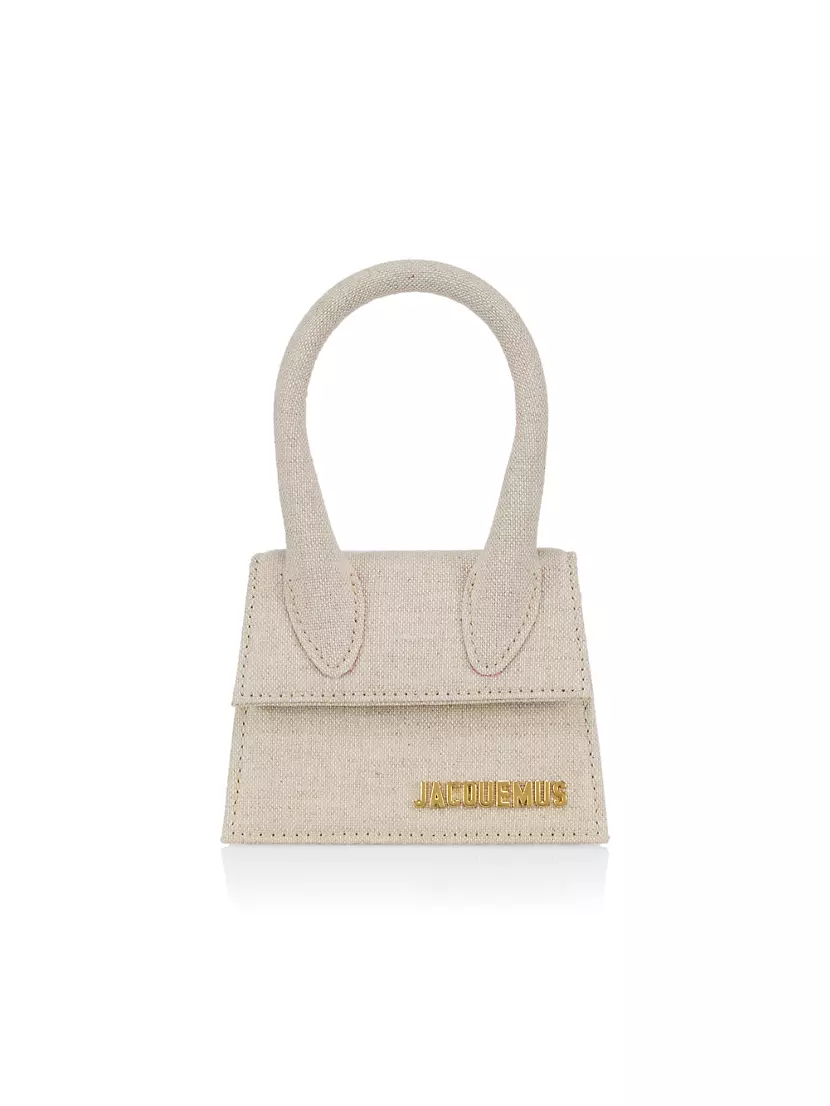 Le Chiquito Linen Top Handle Bag