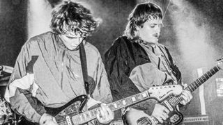 Snõõper guitarists Ian Teeple and Connor Cummins