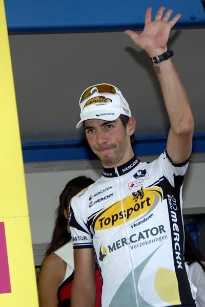 Thomas De Gendt (Topsport) the stage winner.