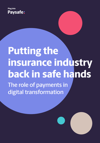 Whitepaper cover with purple, pink, beige and turquoise circles
