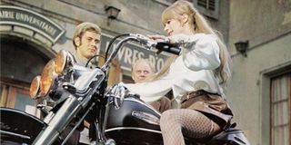 Marianne Faithfull in The Girl on a Motorcycle