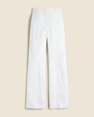 Carolina Flare Pant in Stretch Linen Blend