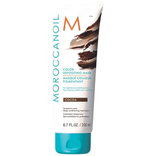Autumnn 2023 Hair Trends Morrocanoil Color Depositing Mask in Cocoa