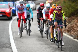 Tirreno-Adriatico 2024 stage 4: the early six rider break of the day