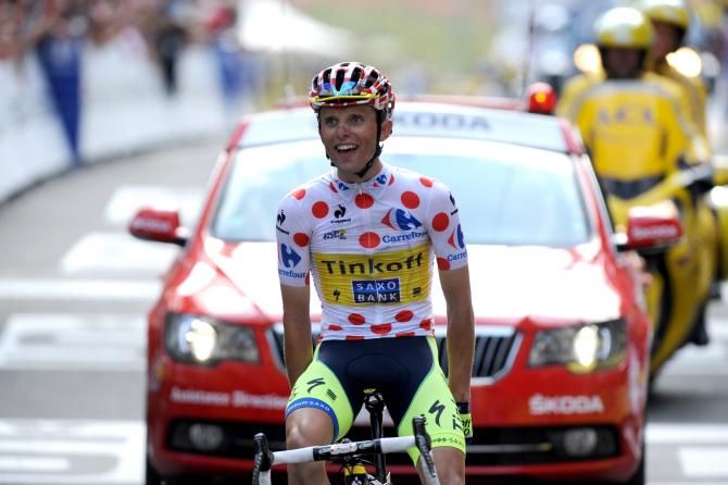 Rafal Majka (Tinkoff-Saxo) takes his team's third stage win