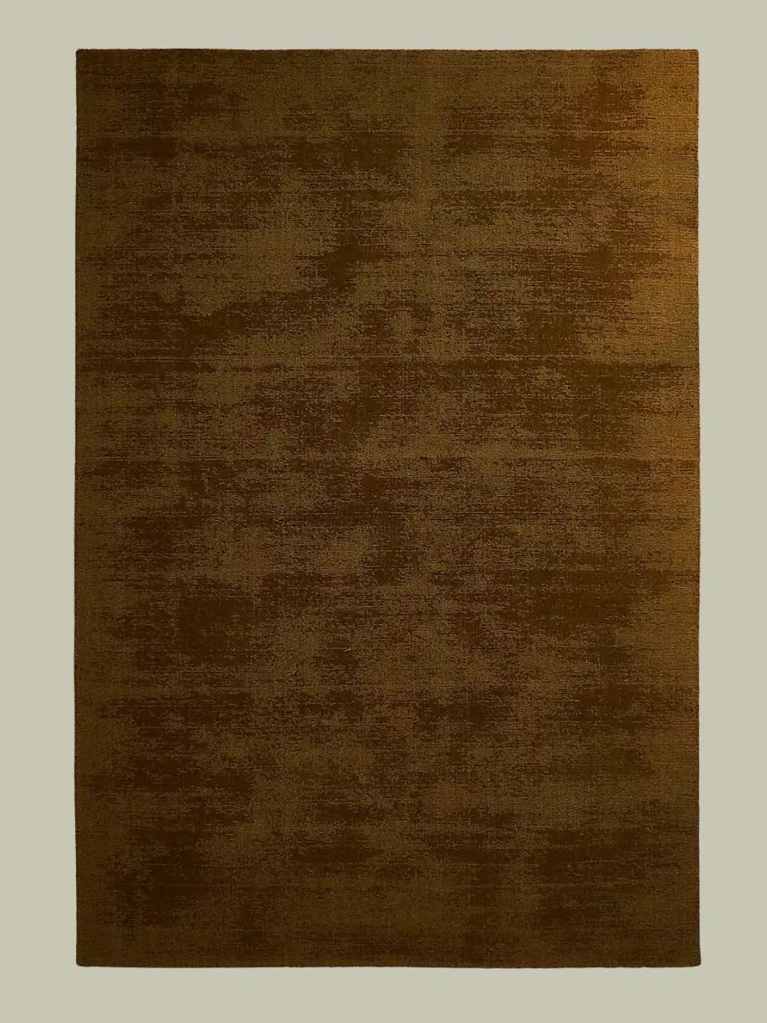 Dunelm, Wool Loop Rug in Oil Green
