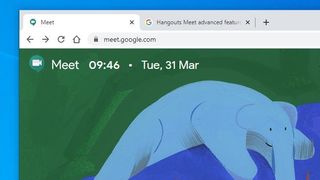 Opening Google Meet