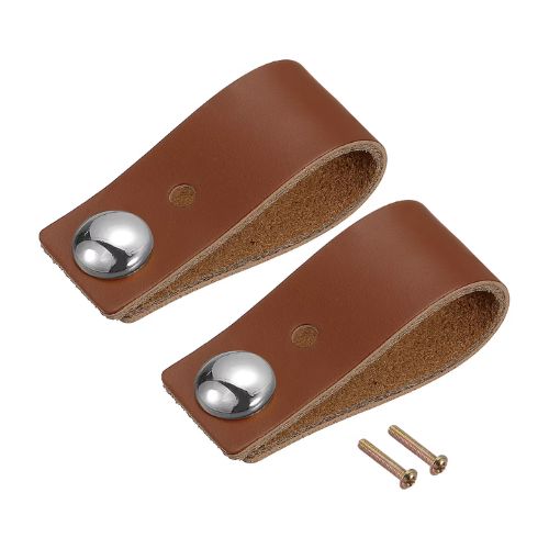 Target, Leather Cabinet Pulls (Set of 2)