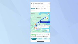 How to use Google Maps to avoid being late