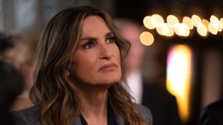 Mariska Hargitay as Captain Olivia Benson in Law & Order: SVU season 27.