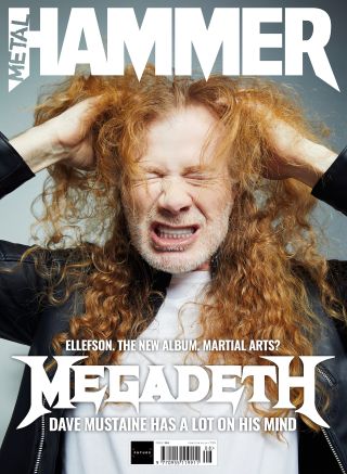 Megadeth Dave Mustaine Metal Hammer cover