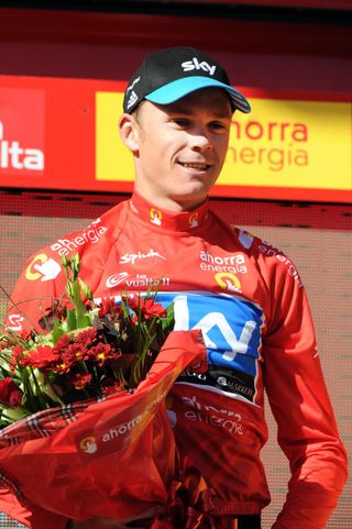 Chris Froome moves into lead, Vuelta a Espana 2011, stage 10 ITT