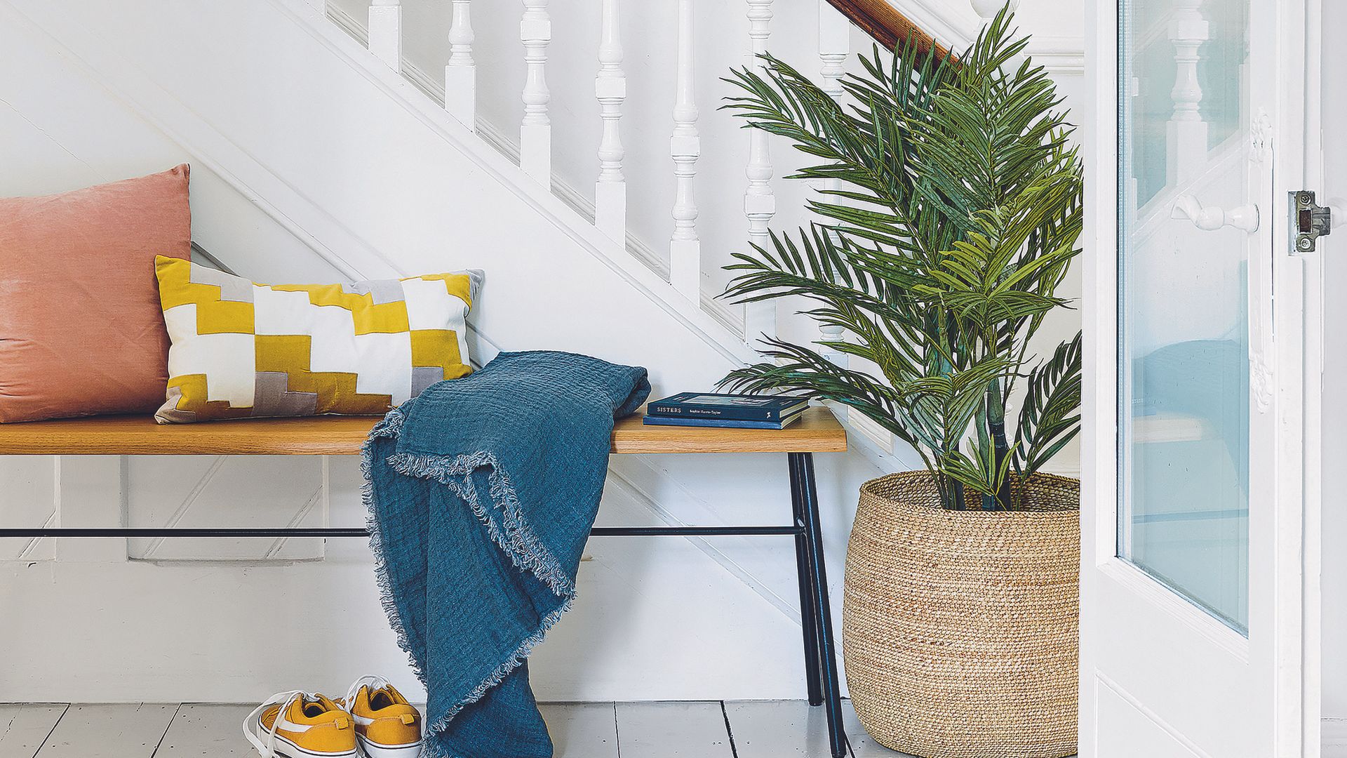 How to make a narrow hallway look wider with clever paint tricks | Ideal Home