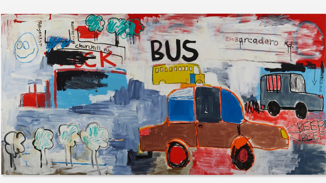 A selection of James Franco art.