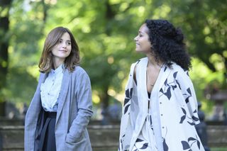 Jenna Coleman as Liv and Morgana Van Peebles as Ash, in Wilderness