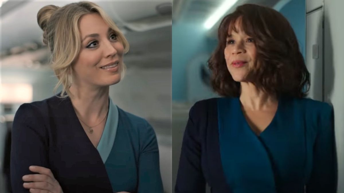 After Birth Of Kaley Cuoco's First Baby, The Flight Attendant's Rosie Perez  Discusses How The Actress Is Handling Motherhood