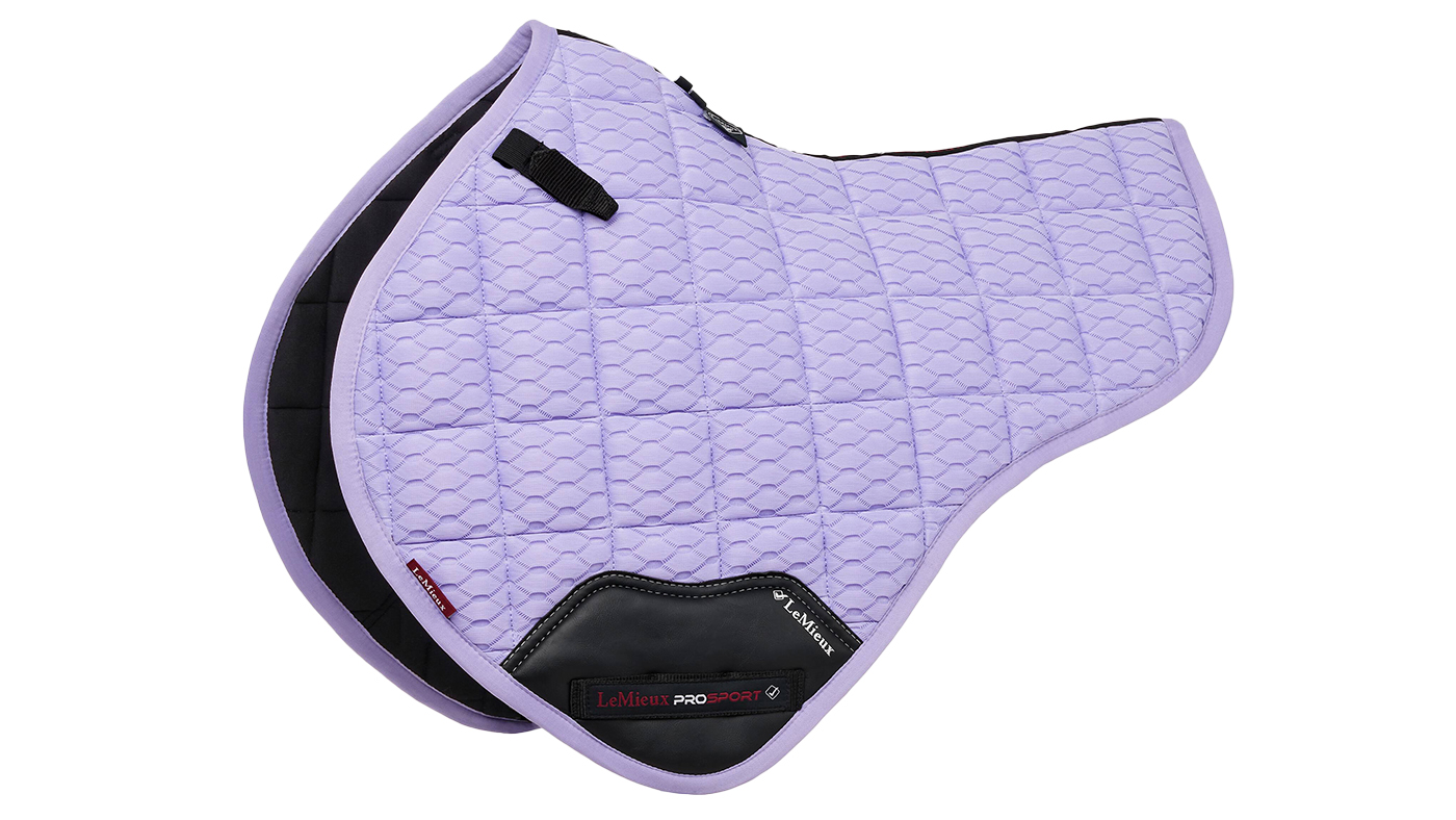 LeMieux Carbon Mesh Close Contact Half Square