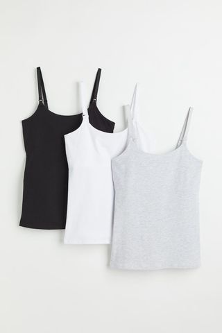 Mama 3-Pack Nursing Tank Tops