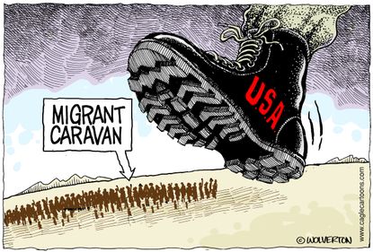 World Migrant caravan Honduras Guatemala U.S. border