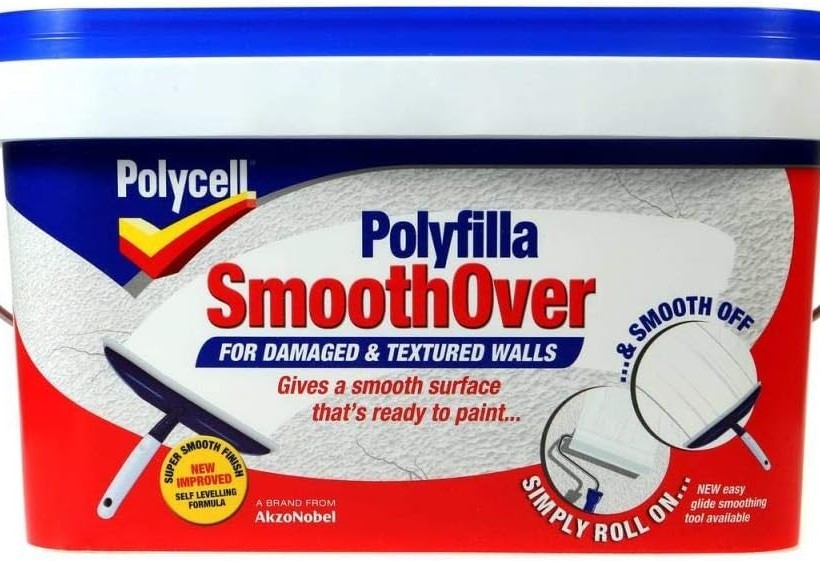A tub of Polyfilla