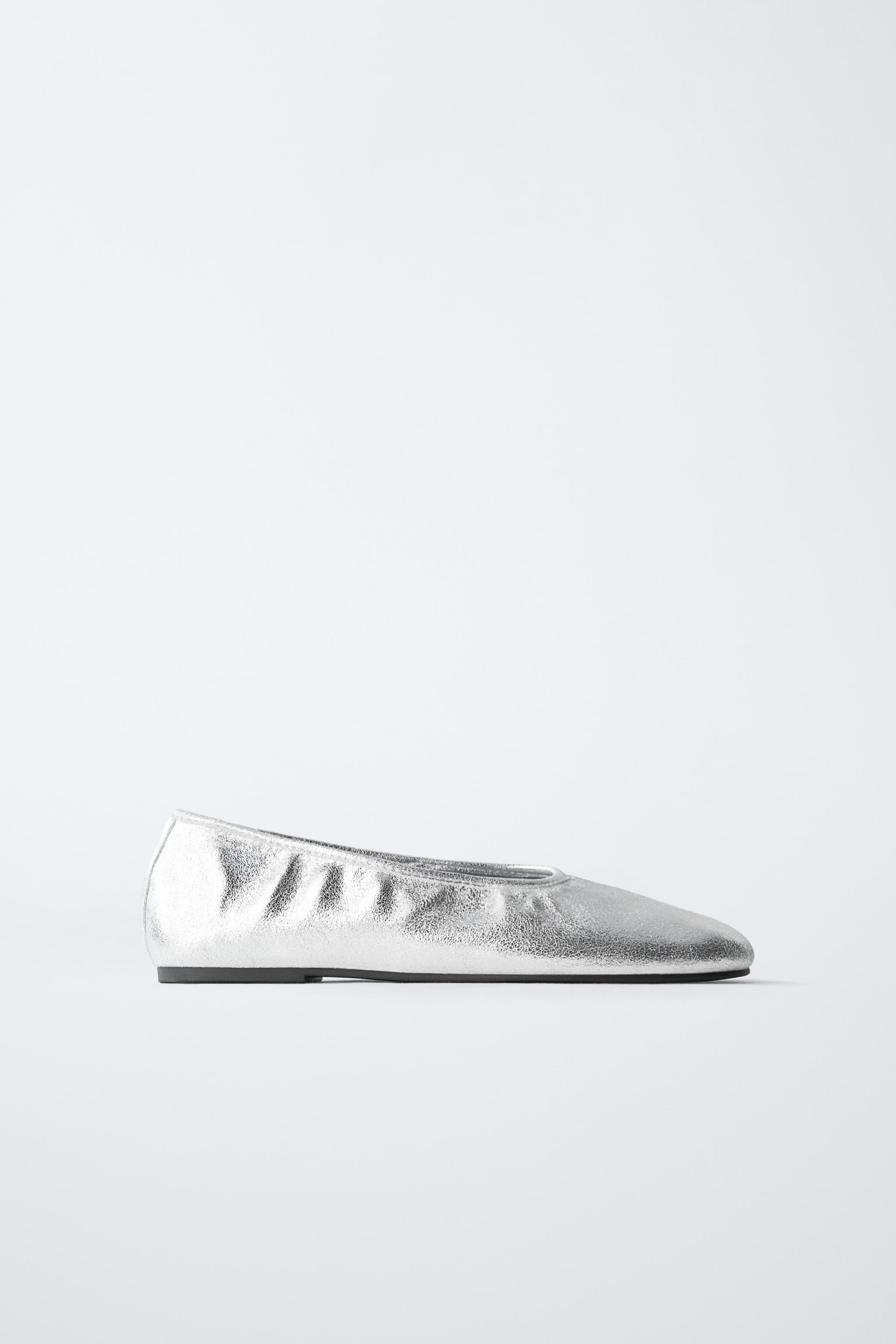 Metallic Ballet Flats