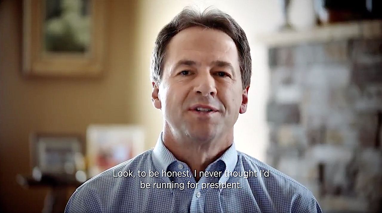 Montana Gov. Steve Bullock is running for president