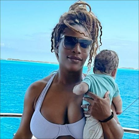 Serena Williams shared a postpartum bikini pictures and a sweet message of self-love to Instagram.