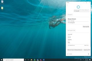 Cortana on Windows 10