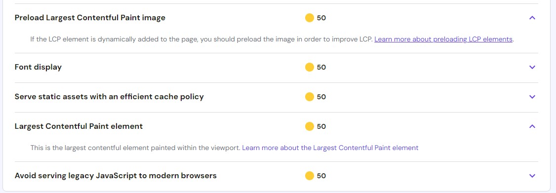 Site optimization