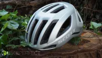 The front of the Scott Centric Plus helmet is packed with huge air vents