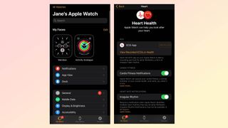 how to turn heart rate notifications on the Apple Watch on